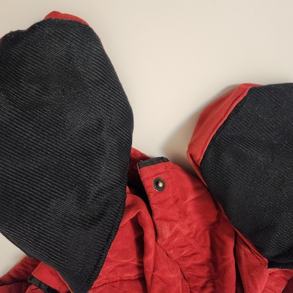 OUTBACK TRADING CO. Classic Quilted Red Vest SZ Lg Women's - Picture 10 of 12